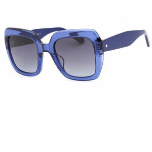 Kate Spade Naomi Blue Oversized Square Sunglasses Brand New in Case